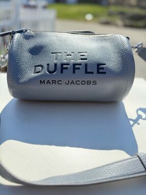 Marc Jacobs The Duffle Small Crossbody - Light Gray